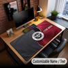 Large Mouse Pad Brentford Football Print Custom Name Text Desk Mat for Office Gaming