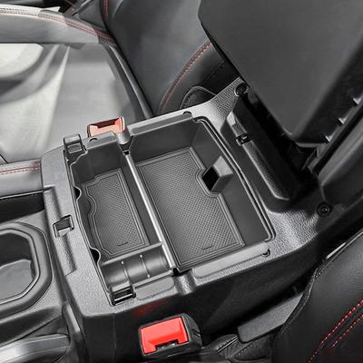 Organizér do středové konzole pro Jeep Wrangler JL JLU 2018-2025 2025 2025 Gladiator JT Truck 2020-2025 Příslušenství k loketní opěrce do auta