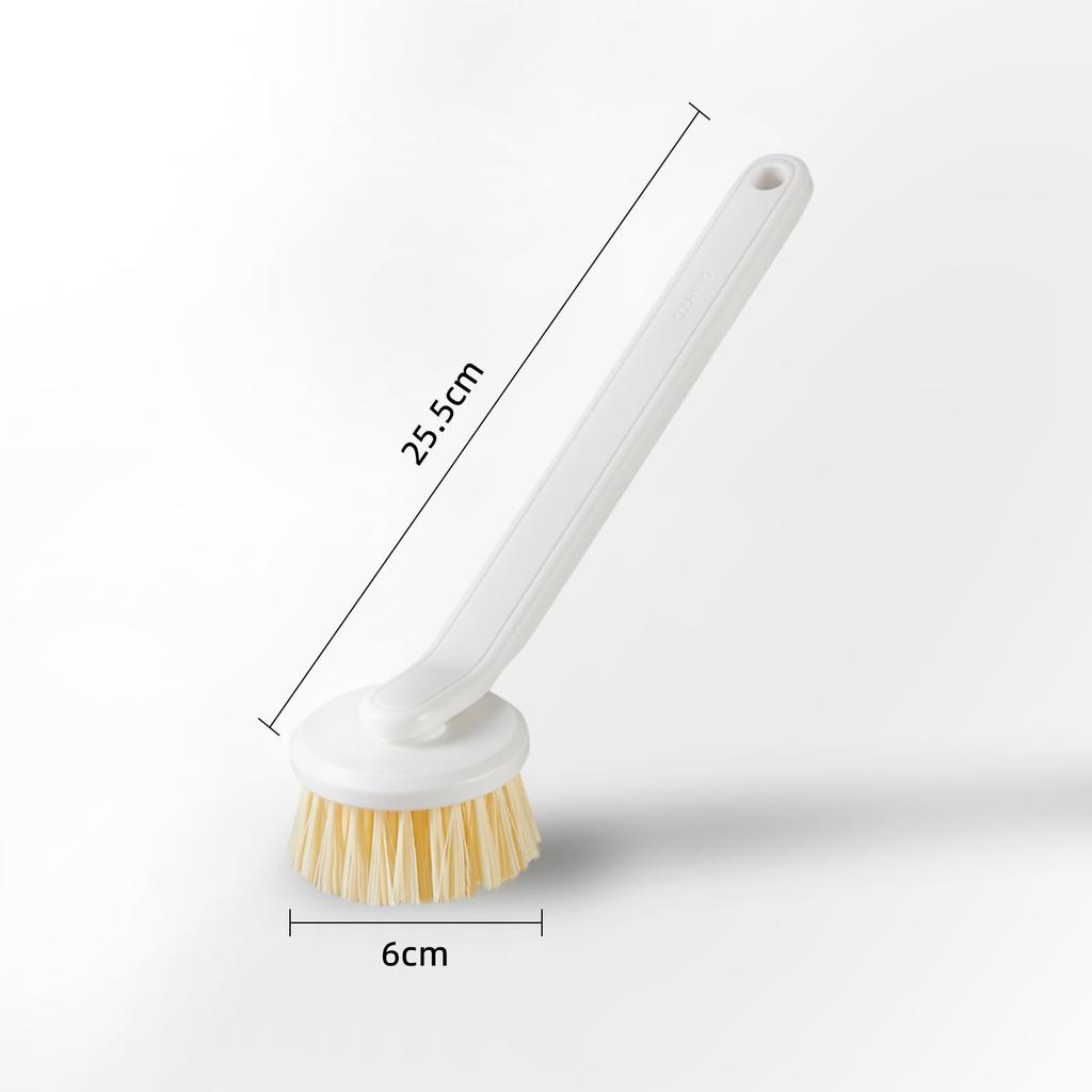 ZASA Kitchen Brush with Handle Removes stubborn stains Easy to use Pot Brush Frying Pan Cleaning Brush Frying Pan Scrub Kitchen Brush Kitchen Supplies