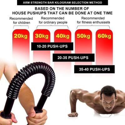Robuster Power Twister mit rutschfestem Griff, flexibles, robustes Trainingsgerät für Schulter, Unterarm, Armaufbau und Oberkörper