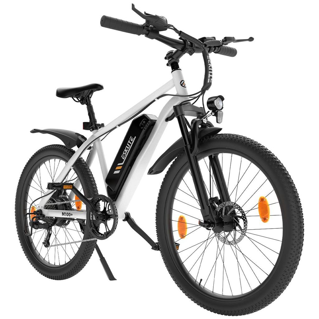 ESKUTE M100+ Adult Electric Bicycle 250W Motor City Ebike 36V13AH Battery E-bike 27.5-inch Tire Commuting Convenient Bicycle