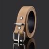 Children PU Leather Belts Boys Girls Kid Waist Strap Waistband Metal Buckle For Jeans Pants Trousers Dress Adjustable Belt