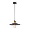 Retro Industrial Wrought Iron Pendant Lamp - Minimalist Style for Bars, Hotels, and Restaurants