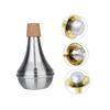 Compact Aluminum Alloy Muffler/Silencer with Cork Edge Protector: Reduces Noise by 80%-90%.