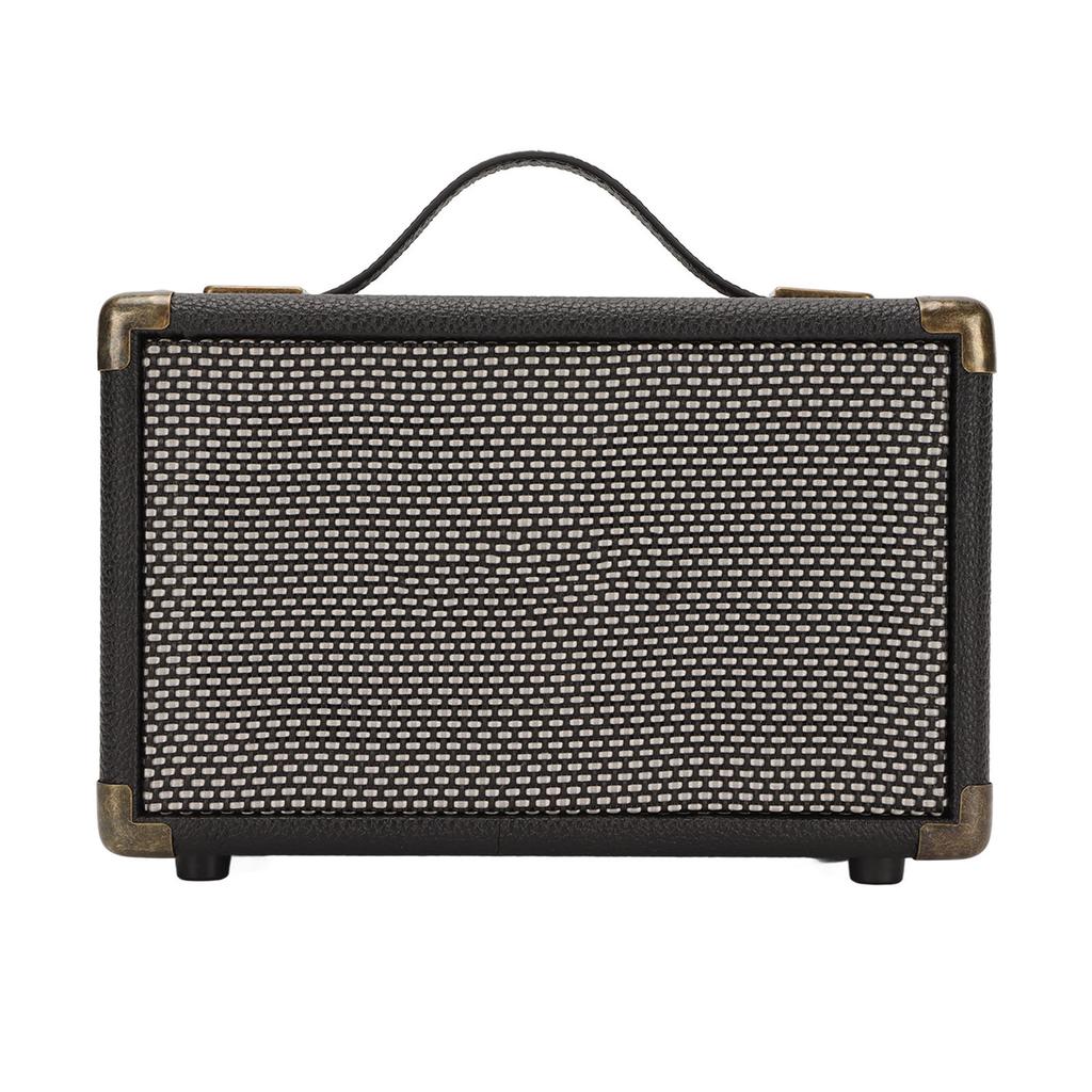 Ρετρό Bluetooth Ηχείο Πολυλειτουργικό M3 Δέρμα Βαρύ Μπάσο Έλεγχος με Κουμπί Φορητό Ασύρματο