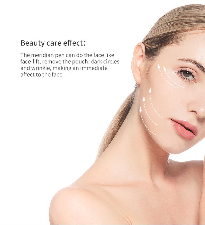 Acupuncture Meridian Energy Pen: Automatic Point Finder & Electronic Pulse Massager for Acupressure and Health Care.