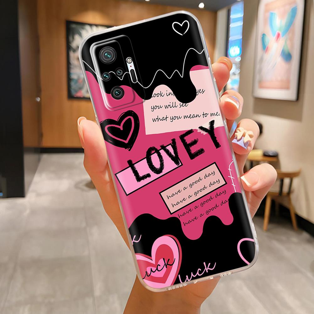For Xiaomi Redmi Note 10 Pro Case Painting Soft TPU Clear Silicone Anti Drop Back Cover For Redmi Note 10 Pro Phone Cases Funda