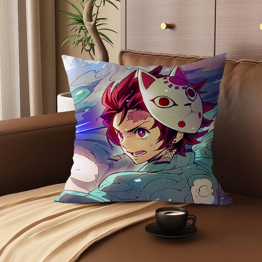 Kamado T-Tanjirou Kissenbezug Kissenbezug Polsterung Sofa Überwurfkissen Heimdeko Kissenbezug