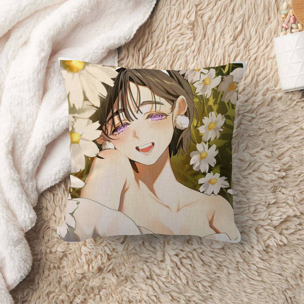 Cartoon Cute Girl Sua Pillow Anime Pillow Sofa Bed Head Pillow Cover Cushion Cover x cm Fashion