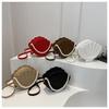 2024 Autumn Trendy Korean Style Embossed Shell Crossbody Bag for Women