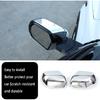 Car Accessories Fit For Toyota Tundra/Sequoia 2025 2024 2023 2022 Exterior Car Door Side Rearview Mirror Cover Trim With Turn Signal (Chrome) 2PCS