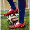 Children's Football Shoes Training Shoes Boys Girls Sneakers Student Broken Nail TF Studs Sneakers