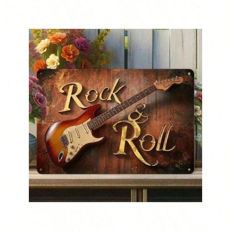 Retro Metal Tin Sign Farmhouse Wall Art Living Room Balcony Decor