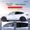 Liftable Sunshade Umbrella for Tesla Model Y/3 Refresh Side Windows - Interior Accessory