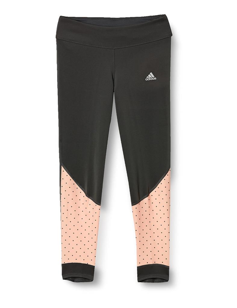 Adidas Own the Run Tights in Grey Six Size to Japanese size Women's Polka-Dot (GJB98) (FH8624), J/S (equivalent S)
