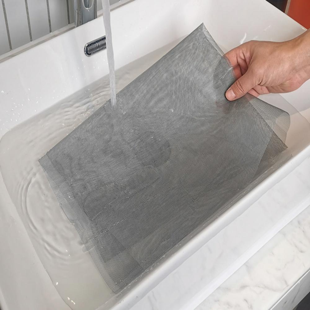 Self-adhesive Window Screen Curtains Anti Mosquito Insect Prevention Mesh Reusable Fully Wrapped Invisible Mesh Household Goods