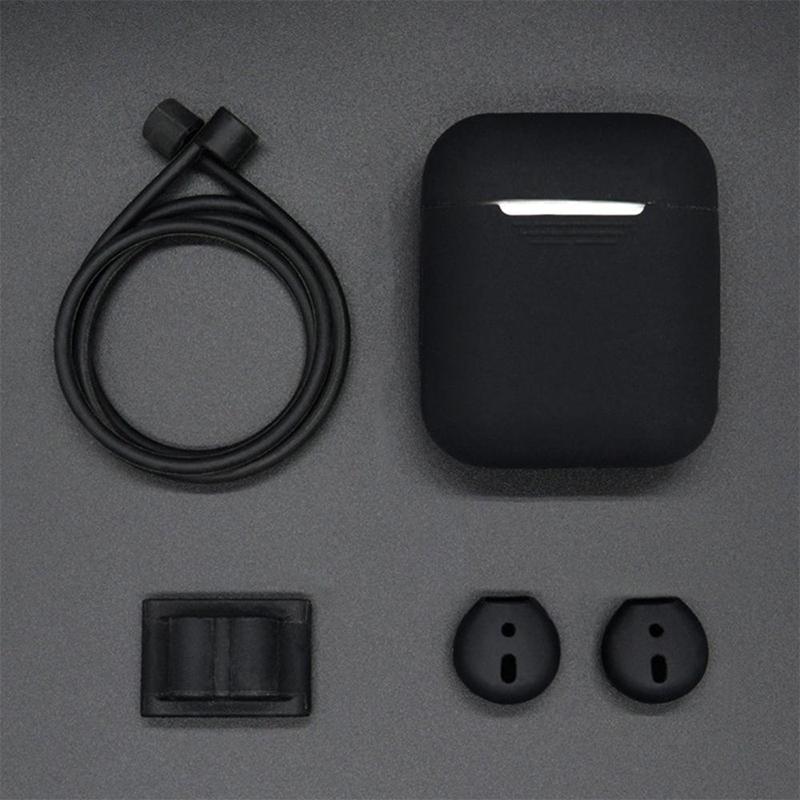 5-in-1-Kopfhörerset mit Silikonhülle für Airpods-Headset-Ohrbügelzubehör