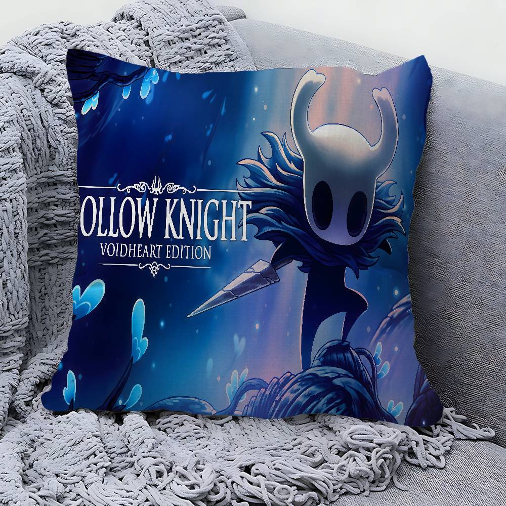 Hollow Knight Game Cushion Cover Car Throw Pillow Case For Sofa Car Christmas Gift Xcm Xcm