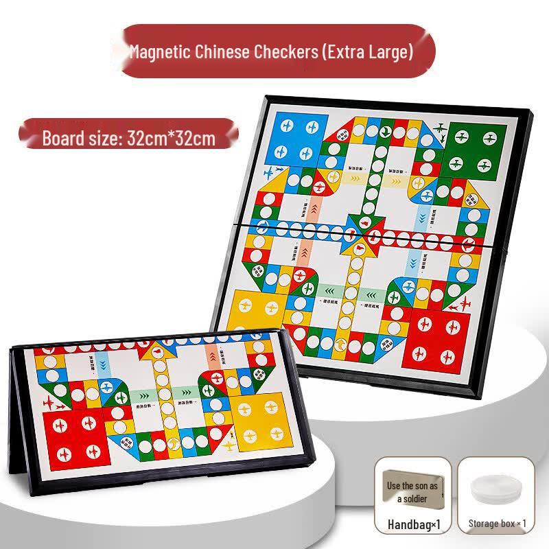 Portable Magnetic Flying Chess Board Game - Extra Large