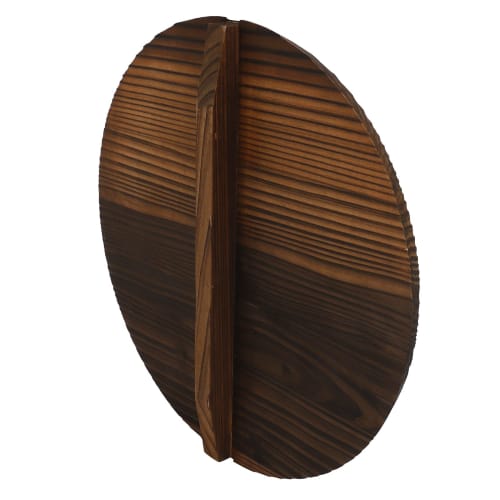 Multifunctional Kitchen Wooden Pot Cover with Handle, Eco-friendly, Non-stick Wood Base, 30cm Pot Lid