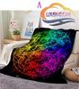 Sacred Planet Geometry Atomite Flower of Life Flannel Warm and Soft Plush Sofa Bed Blanket throw blanket   for picnic