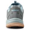 Skechers Outdoor Womens Soft Comfortable Low-Top Hiking Shoes Women Hiking Shoes Gray 180241-GYBL