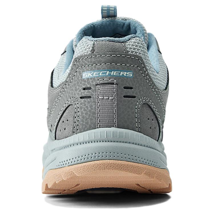 Skechers Outdoor Womens Soft Comfortable Low-Top Hiking Shoes Women Hiking Shoes Gray 180241-GYBL