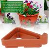12/24Pcs Plant Flower Pot Feet Stand Invisible Triangle Risers Toes Lifters Indoor Outdoor Garden Supplies Plant Pot Base Tray
