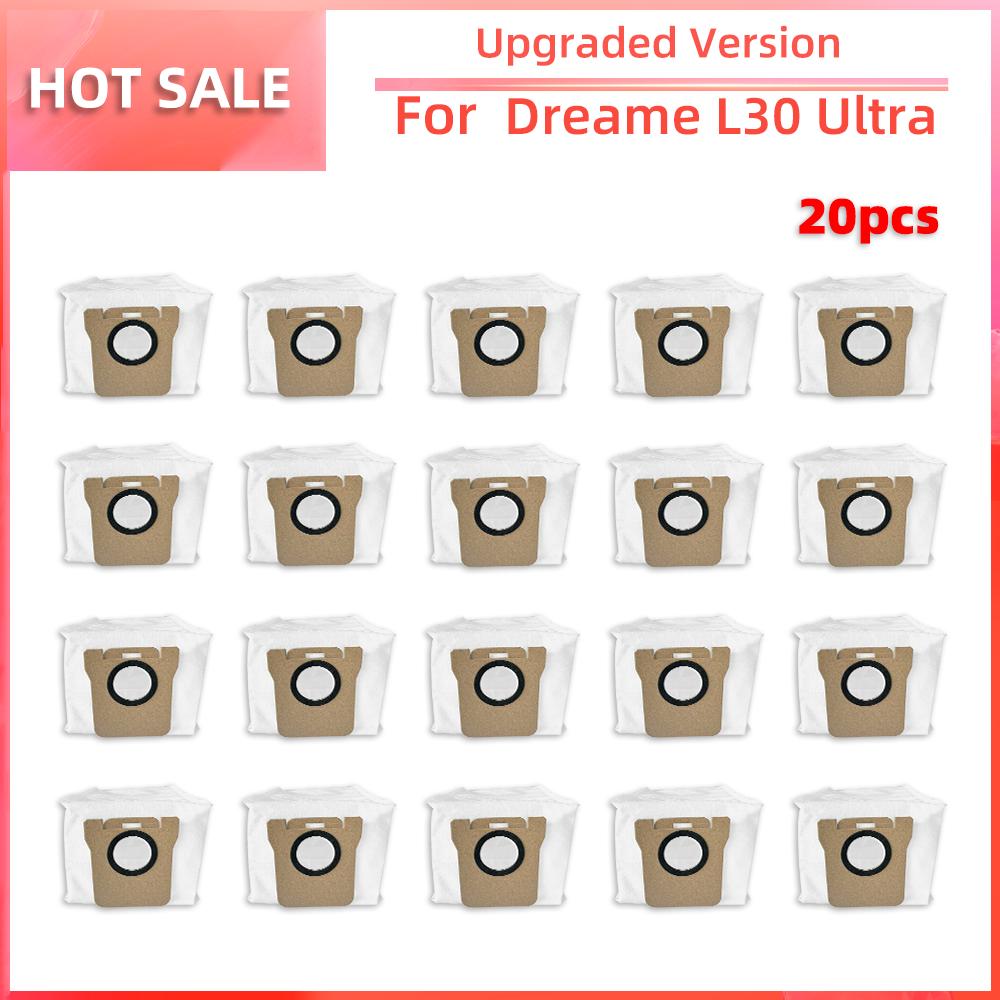 Compatible for Xiaomi Dreame L30 Ultra Robotic Vacuum Main Side Brush HEPA Filter Mop Pad Dust Bag Replacement Parts Accessories