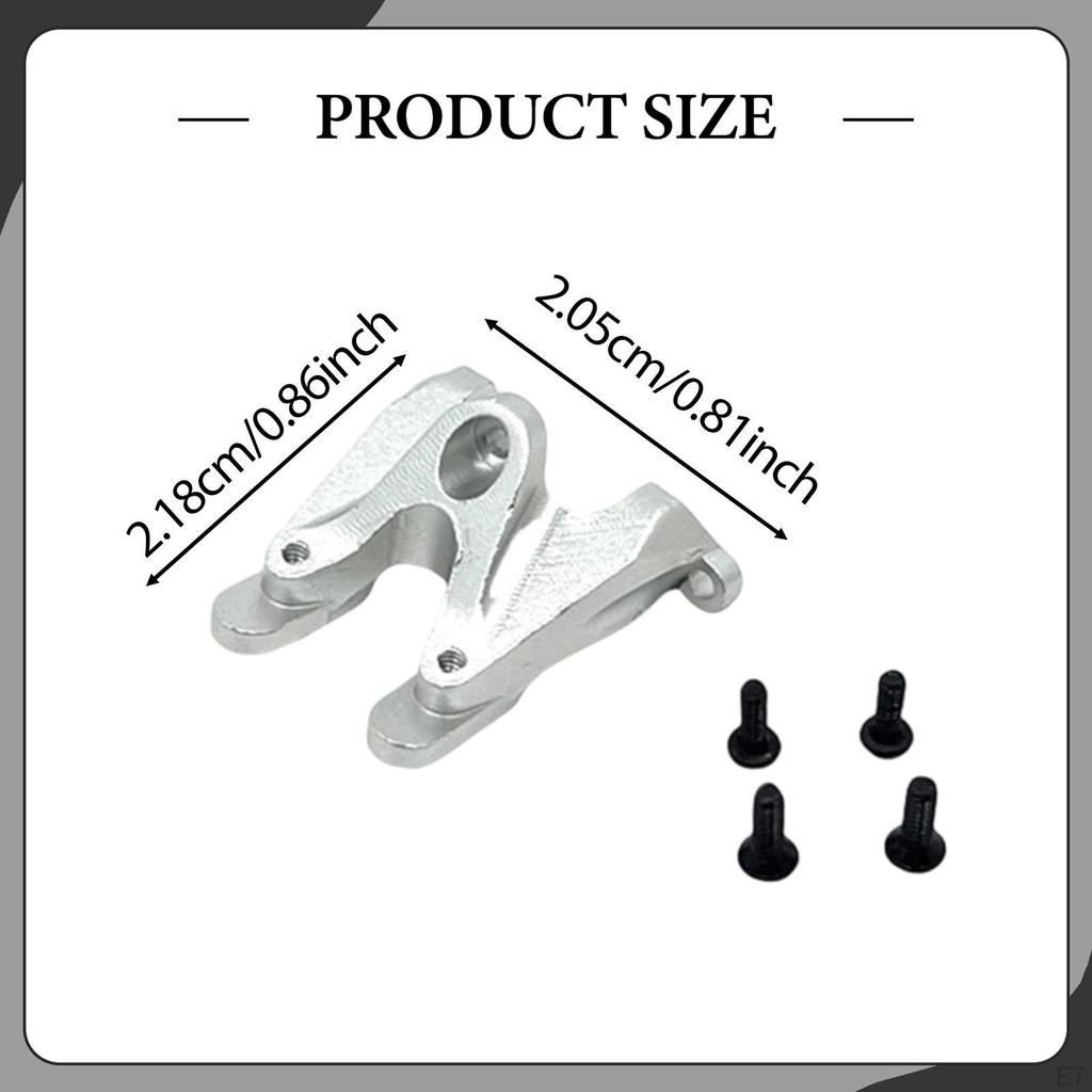 1:24 RC Rear Bracket, DIY Accessories, Metal Upgrade for 244016 Car Trucks