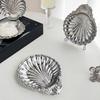 Piatto da Dessert Vintage a Forma di Conchiglia Piatto a Forma di Conchiglia Vassoio Porta Gioielli Decorazione da Tavola