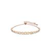 Swarovski [authentic Product Shopping Bag Included] Pink Rose Gold Bracelet 5663