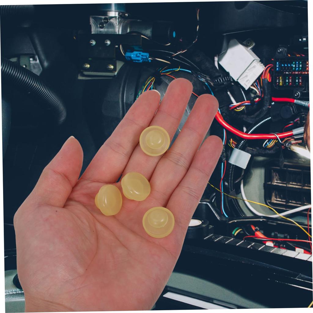 VINTORKY 10pcs Cushion Clutch Pedal Stopper Pad Brake Pedal Pad Switch Pedal Rubber Stopper