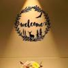 Fashion Metal Wall Decor for Entryway Office Bedroom