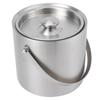 3L Ice Bucket with Lid Portable Double Wall Wine Ice Barrel for Bar Hotel Party Use
