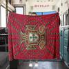 Portuguese Heritage Emblem blanket Suitable for all seasons blanket Digital printing Outdoor plush blanket bedroom