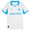 PUMA Olympique Marseille 25/26 Replica T-Shirt 100% Recycled Polyester White