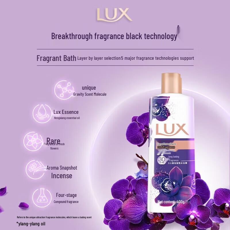 LUX Enchanting Lotus Scented Shower Gel