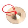 2Pcs 9cm Copper Cymbal Hand Percussion Orff Instruments Gift Toys for Child Kids Preschool Early Educational Buddhist Chimes