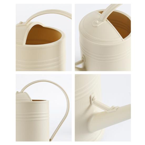 Yousheng Long Spout Watering Can 2L Plastic Watering Bottle Garden Watering Pot with Detachable Spray Head for Houseplants Outdoor Plants