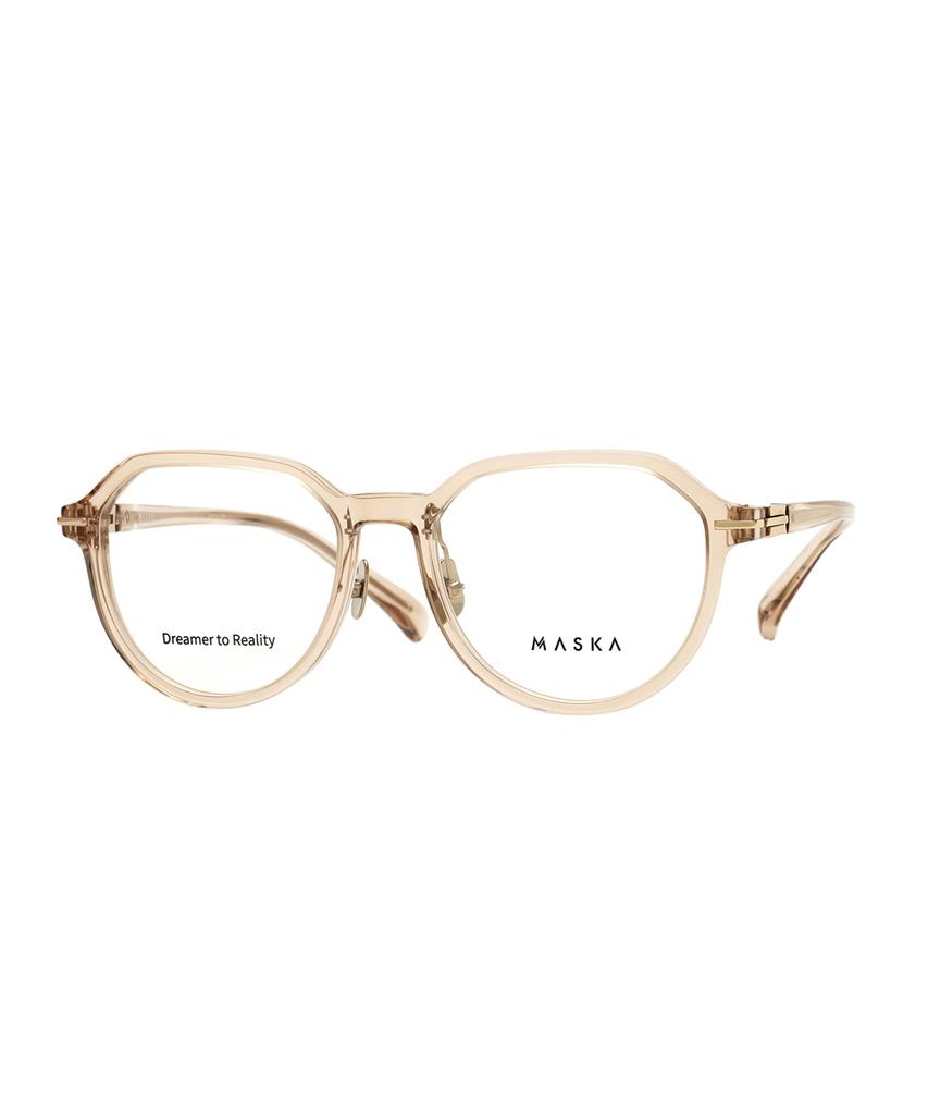 Maseuka Free_Burt 53 / T 01Be Free Burt 53 Titanium Clear Beige