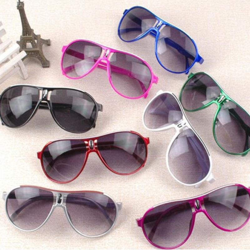 Fashion Kids Sunglasses Summer Sunshade Colorful Glasses Frame Girls Boys Glasses for Children UV400 Baby Mirror Sunglass