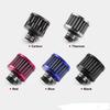 Universal Interface Car Air Filters Small 12mm For Motorcycle Turbo High Flow Racing Cold Air Intake Filter Mushroom Head Air Filters 7