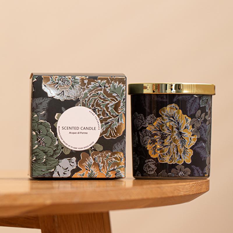 Pineapple Mango Scented Soy Candle - Smokeless Aromatherapy Gift