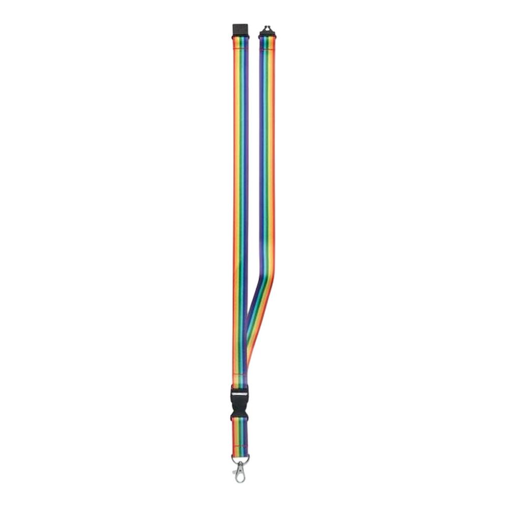 MidOcean Bowyard Rainbow RPET Lanyard