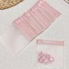 10pcs Jewelry Storage Bags Transparent Frosted Self Sealing Zipper Jewelry Bag Plastic Packing Bags for Organizing Accessories