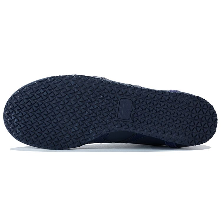 ONITSUKA TIGER Mexico Mid Runner Casual Comfortable Durable Mid-Top Lifestyle Shoes Unisex Sneaker Deep-Blue HL328-5858