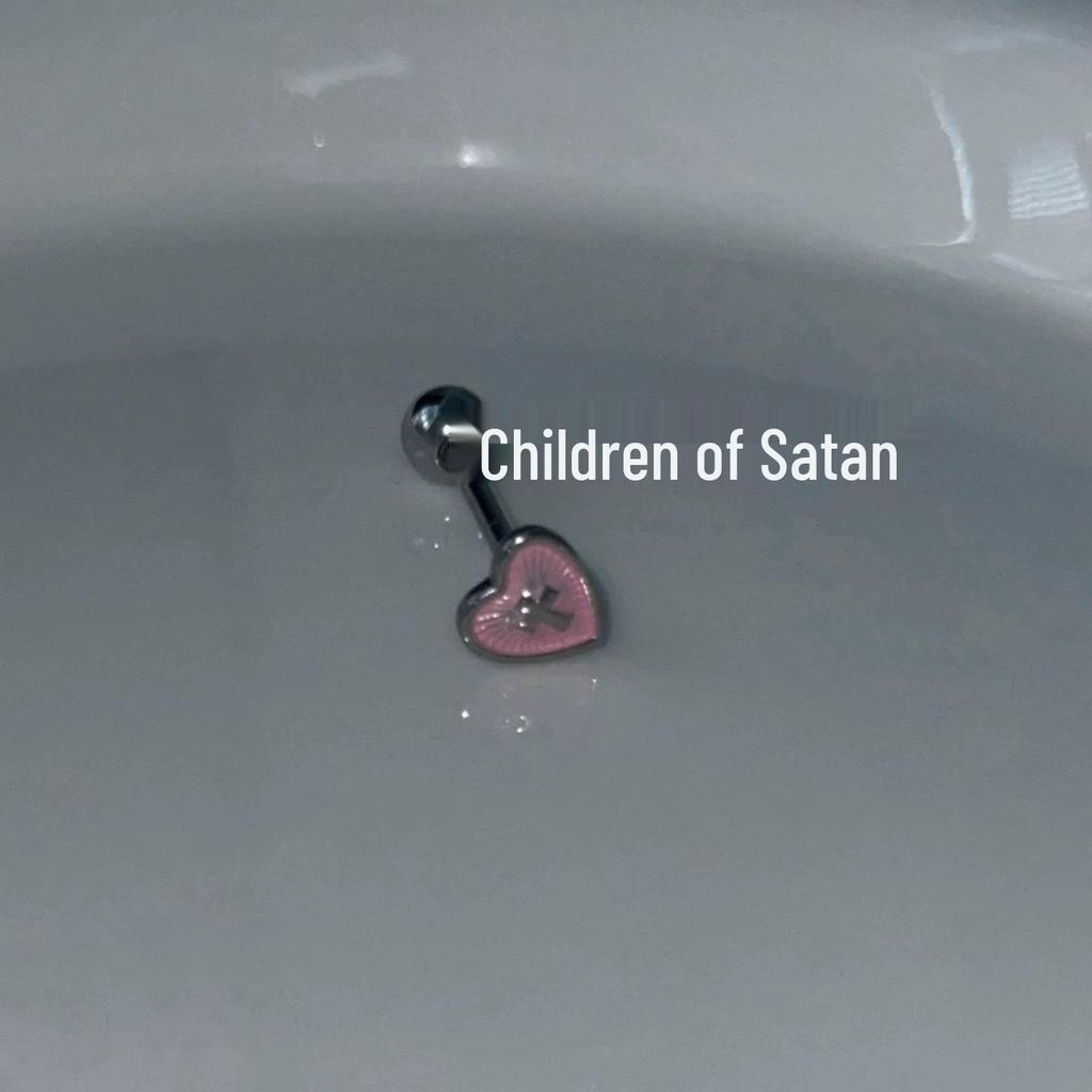 Satan's Child Titanium Goddess Tongue Ring - Hot Girl Piercing