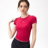 Alo Sco Damen Quick-Dry Kurzarm Yoga Top - Figurbetontes Fitness- & Laufshirt