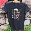 Vintage Vegetable Garden Tshirt Organic CottageCore T Shirt Boho Graphic Foodie Gardener Vegetarian Gift Harajuku Women Clothes